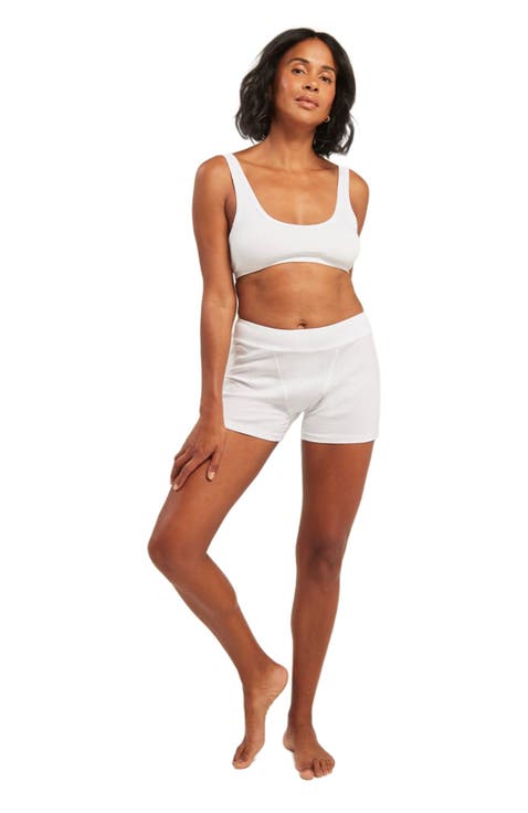 The Organic Cotton Dip Front Bralette