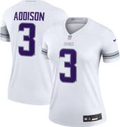 Nike Women's Nike Jordan Addison  White Minnesota Vikings Alternate Legend Player Performance Top