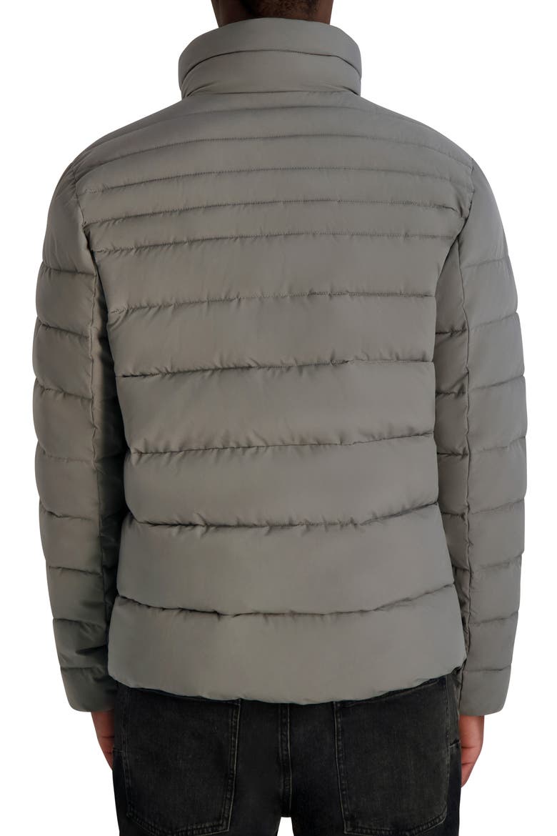 Quilted Midweight Puffer Jacket, Alternate, color, CHARCOAL