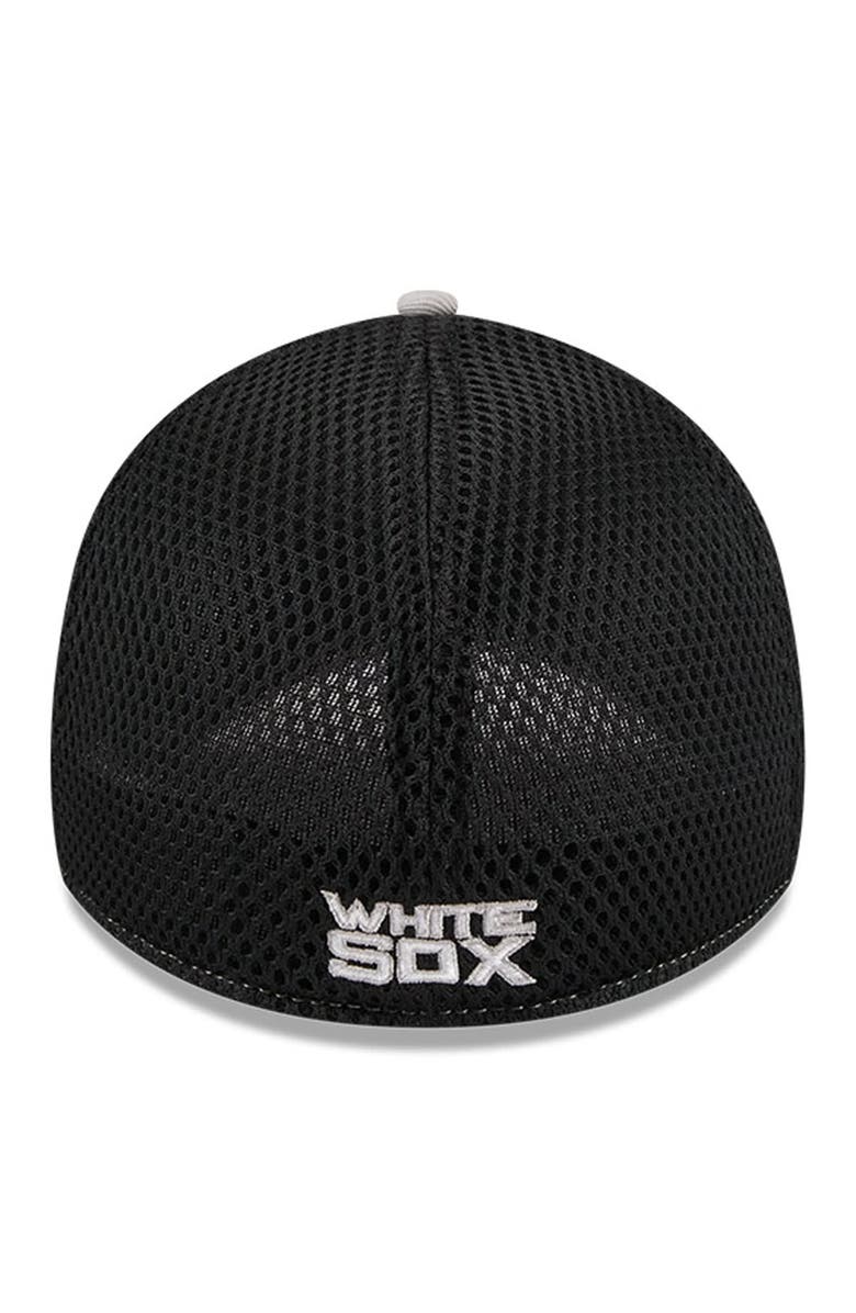 New Era Men's New Era Gray Chicago White Sox Pipe 39THIRTY Flex Hat, Alternate, color, Gray
