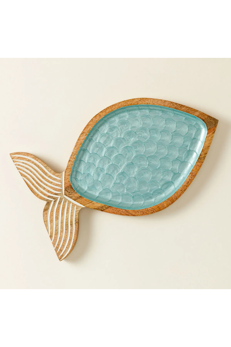 Seaside Serving Platter by Widgeteer, Inc., Alternate, color, Multi