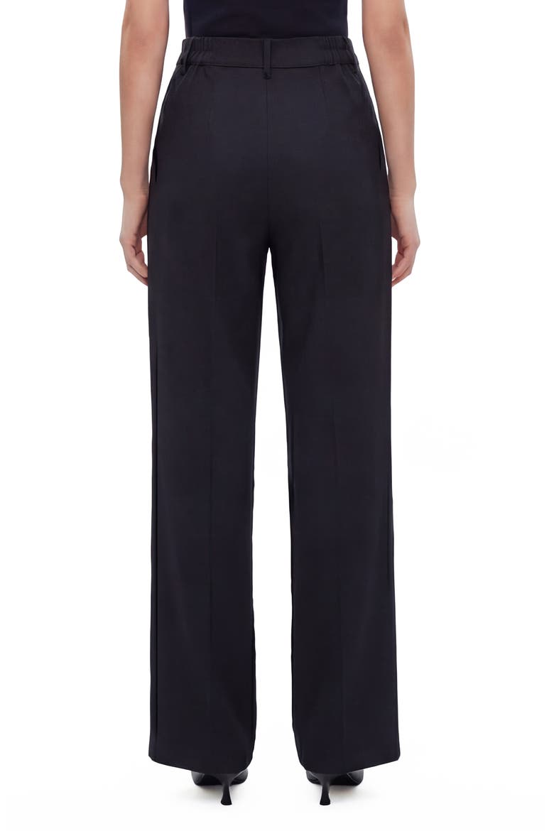 Castle Wide Leg Pants, Alternate, color, BLACK