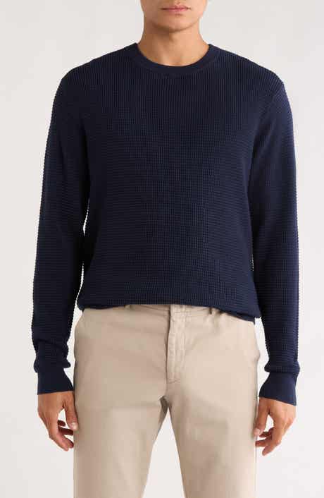 James Campbell Spauding Waffle Knit Sweater