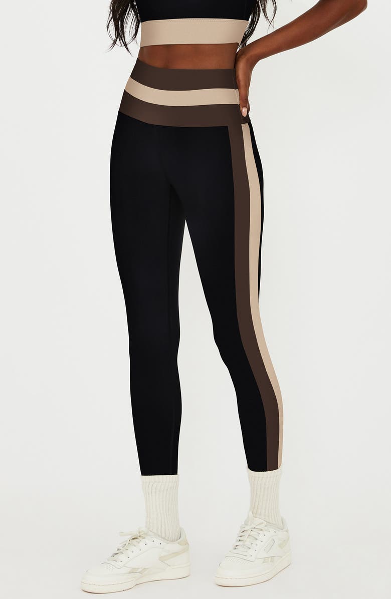 Beach Riot Mariella Colorblock Rib Leggings, Alternate, color, Mystic Colorblock