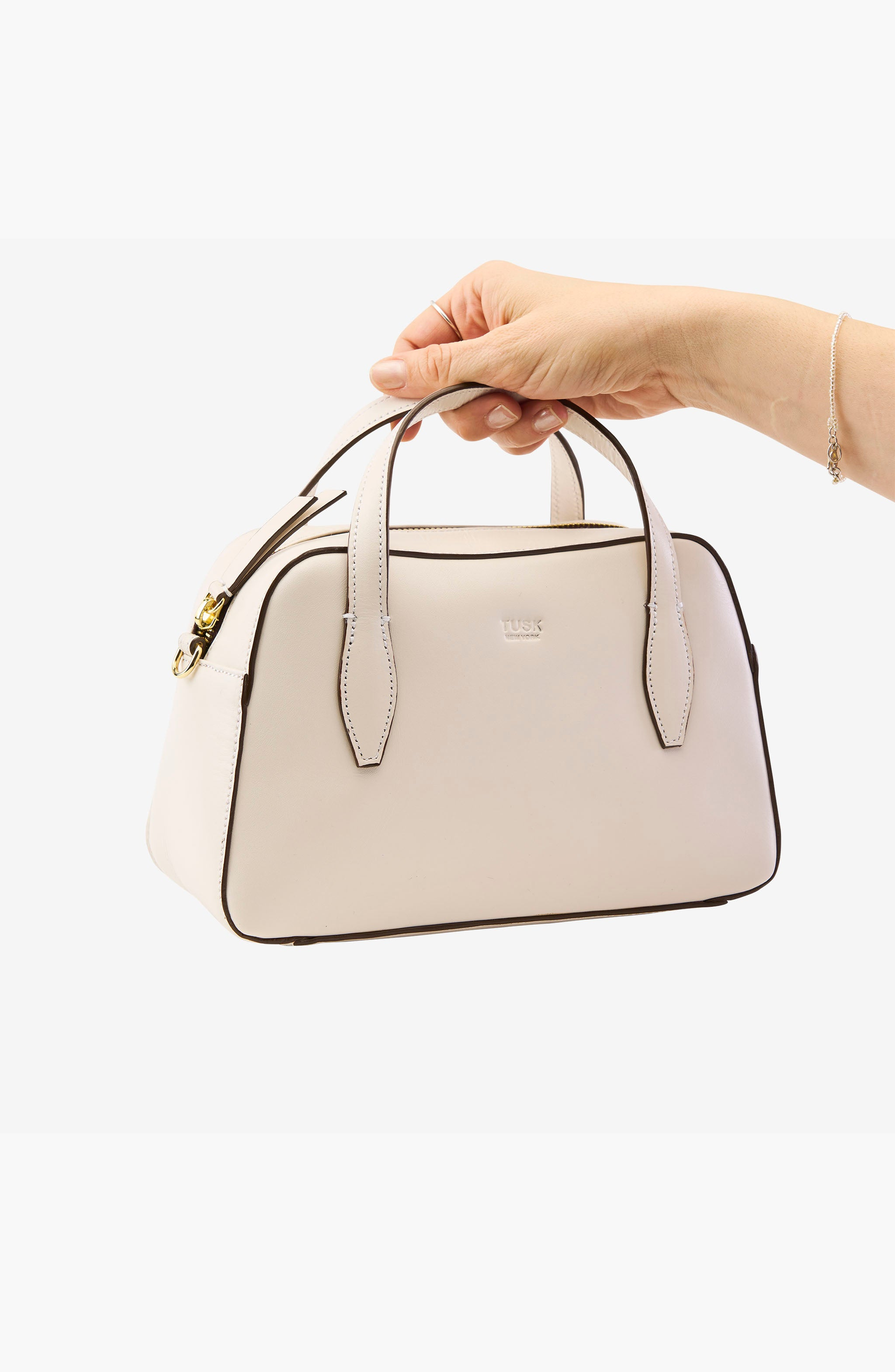 Tusk Labu Satchel, Alternate, color, Ivory
