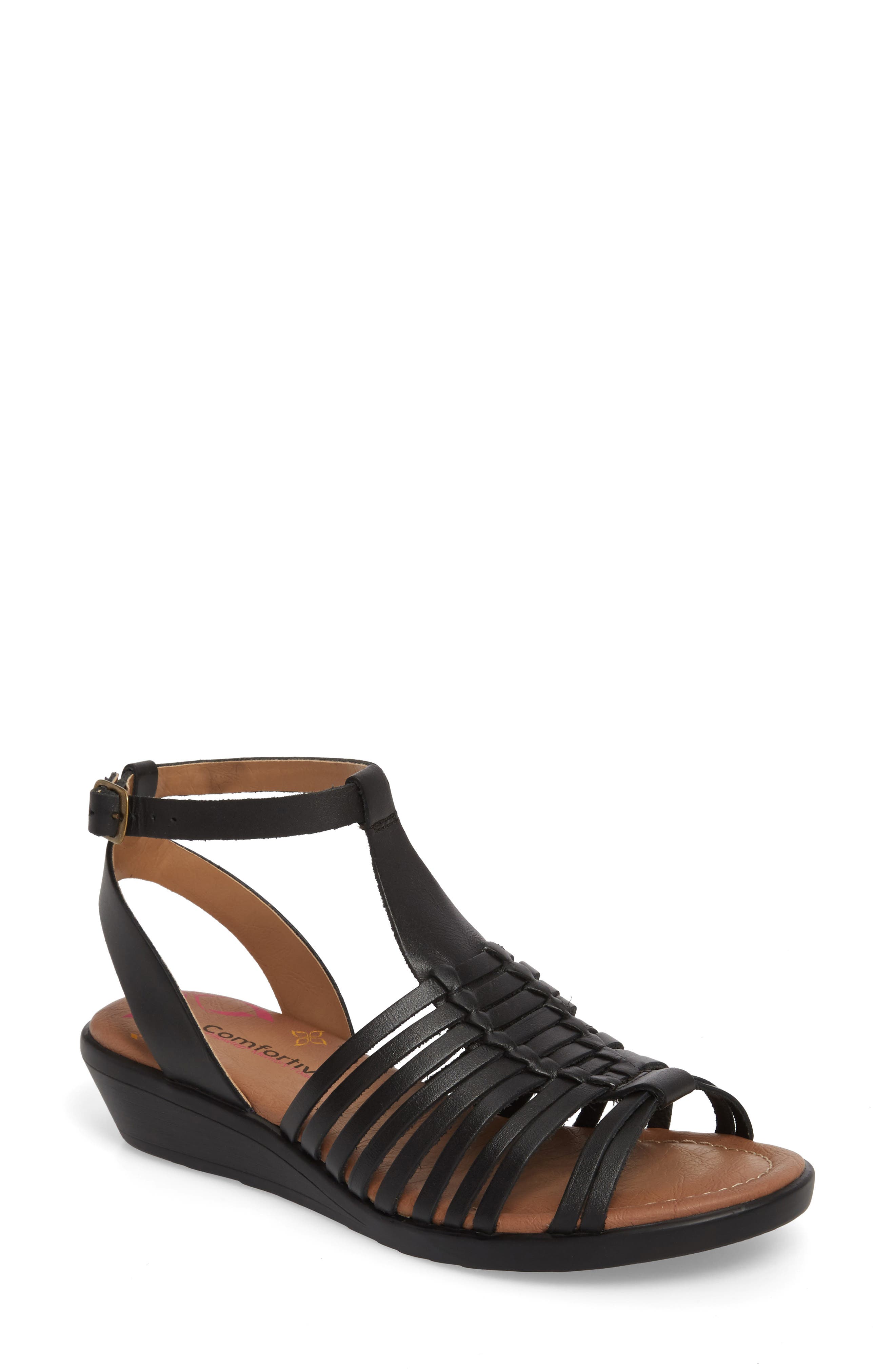 Comfortiva Farina Huarache Sandal, Main, color, 
