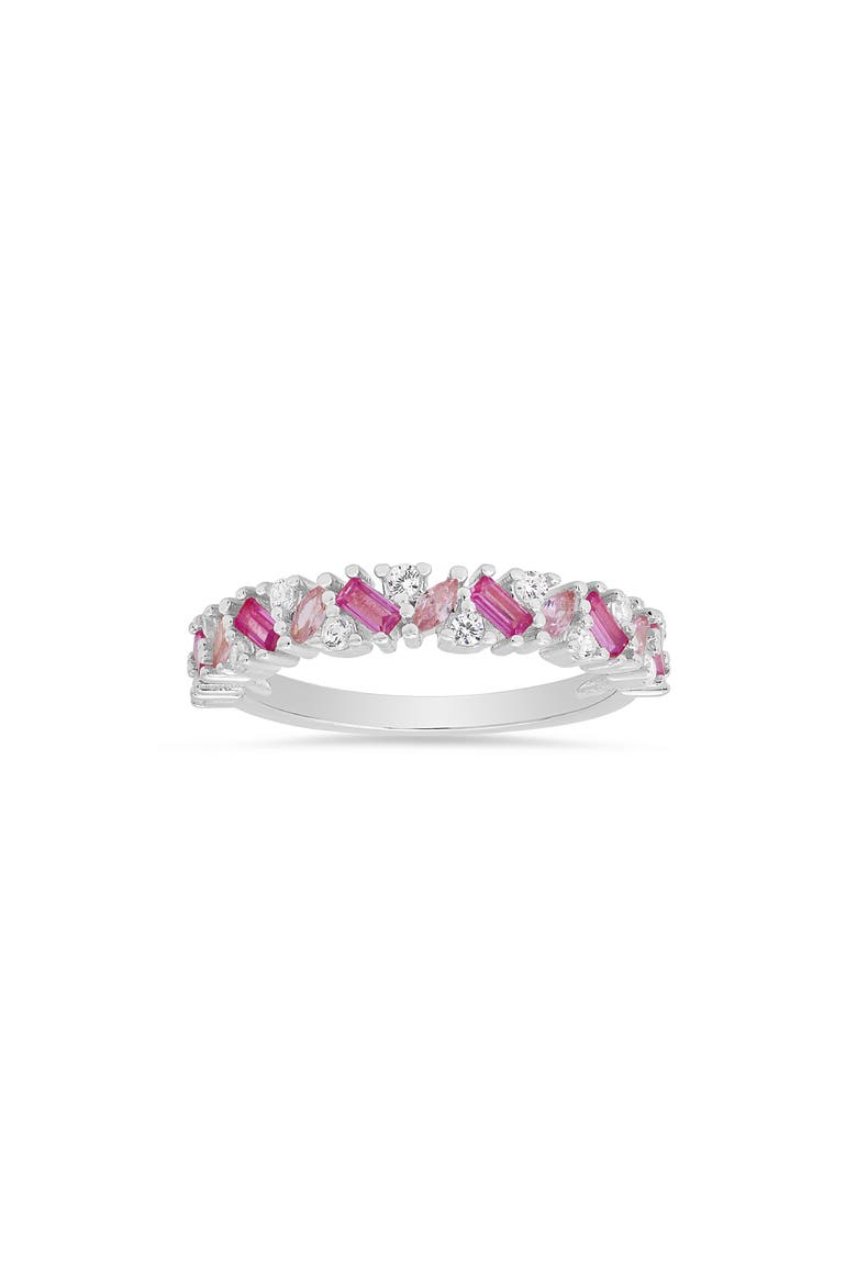 Ombré Ring, Main, color, SILVER