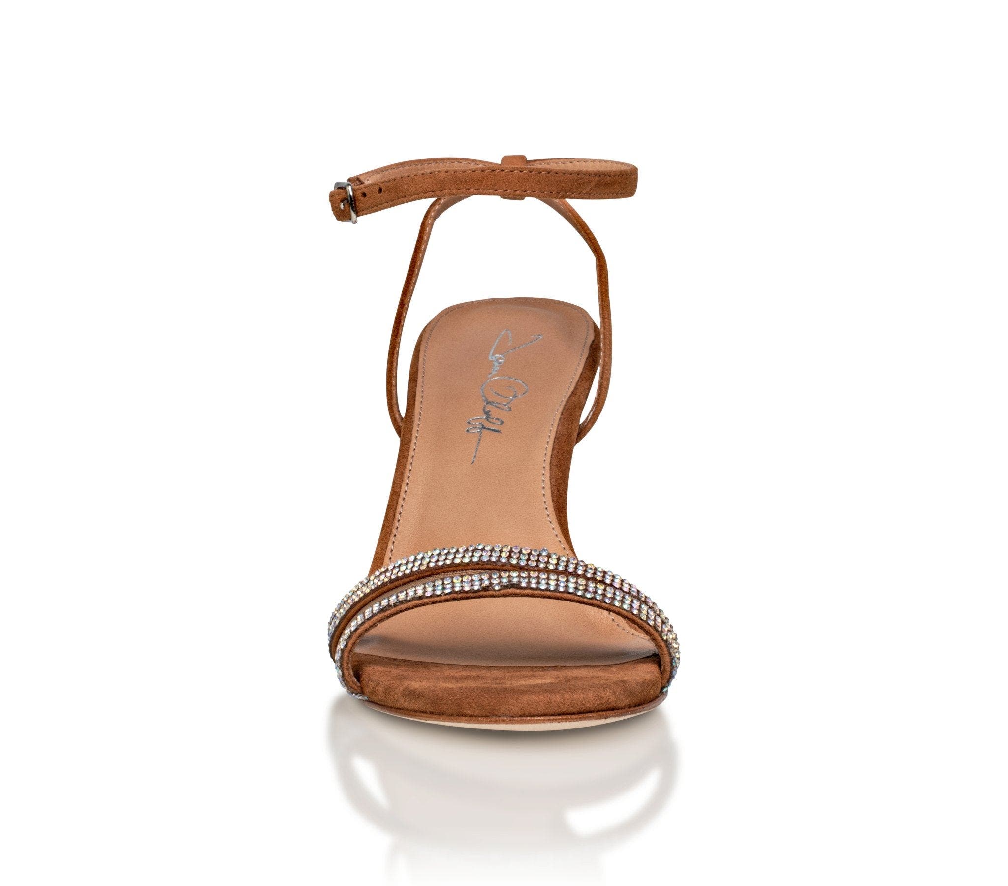 Fame Ankle Strap Sandal Heel, Alternate, color, Whiskey