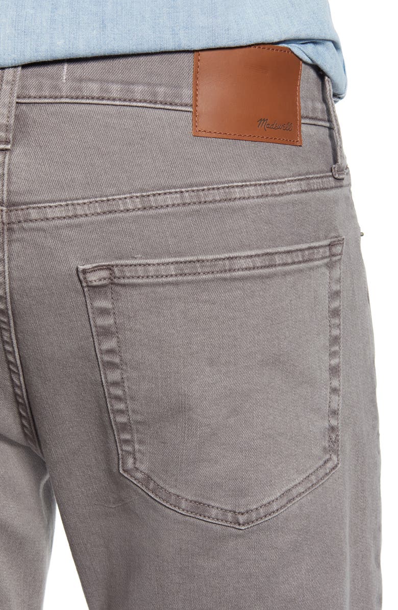 Madewell Garment Dyed Slim Jeans, Alternate, color,