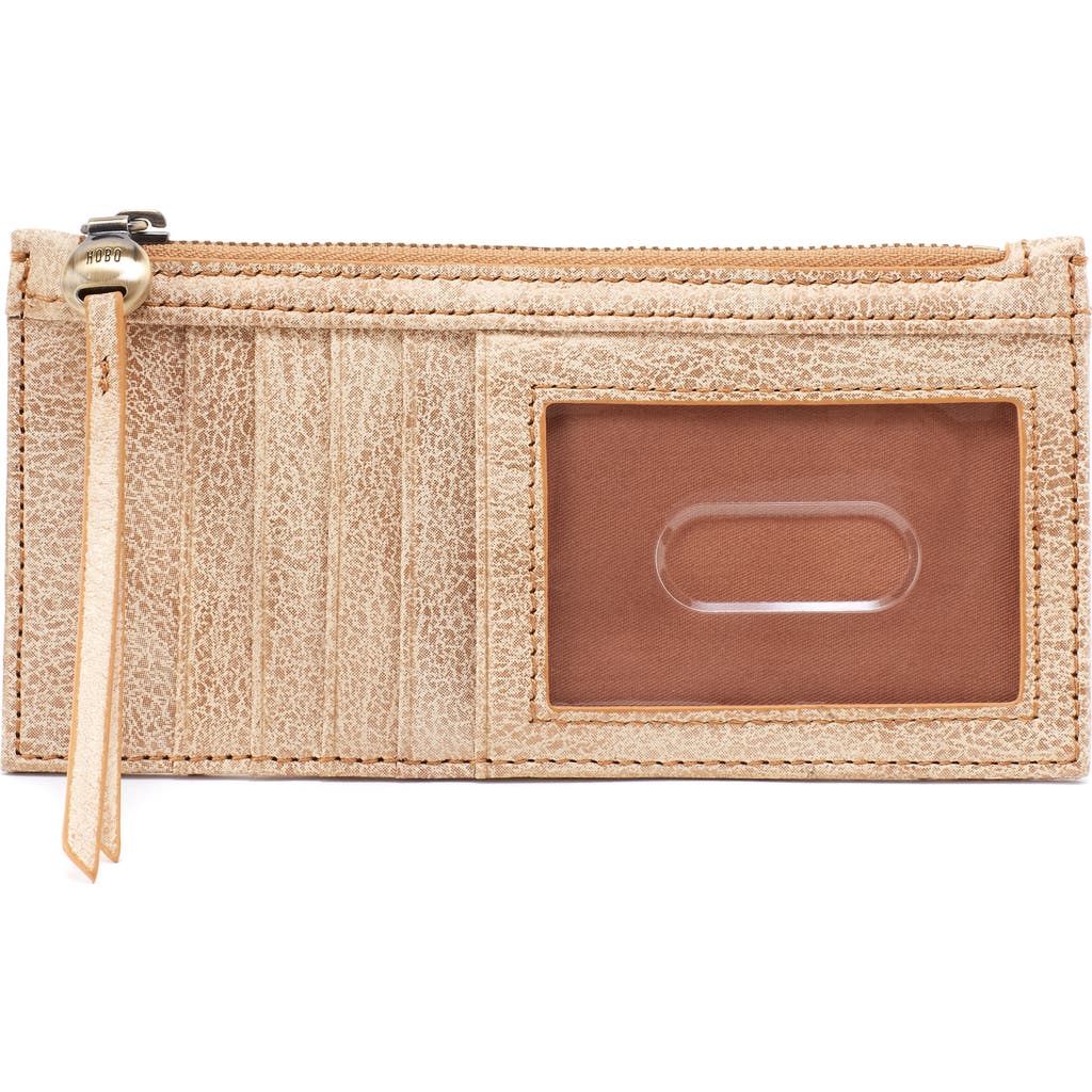 Hobo Carte Leather Wallet In Brown