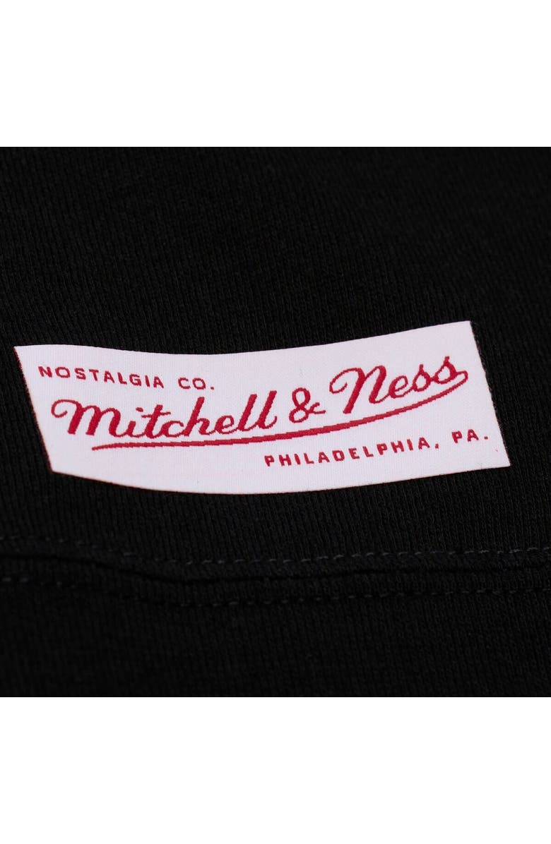 Mitchell & Ness Men's Mitchell & Ness Black Tennessee Volunteers Half Time Fleece Crewneck Sweatshirt, Alternate, color, Black