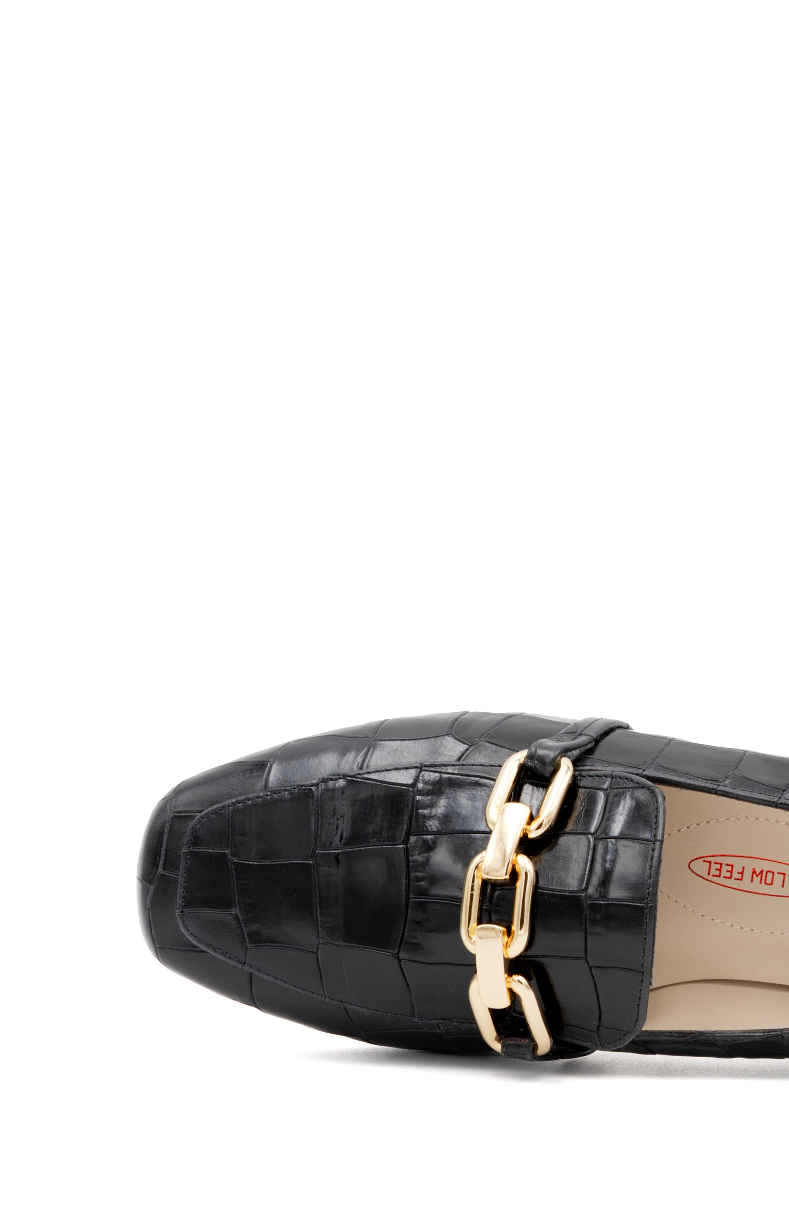 Amalfi by Rangoni Gentile Bit Loafer, Alternate, color, Black Cocco Bengala Gold