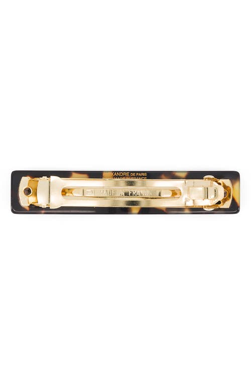 Alexandre De Paris Barrette In Tortoise