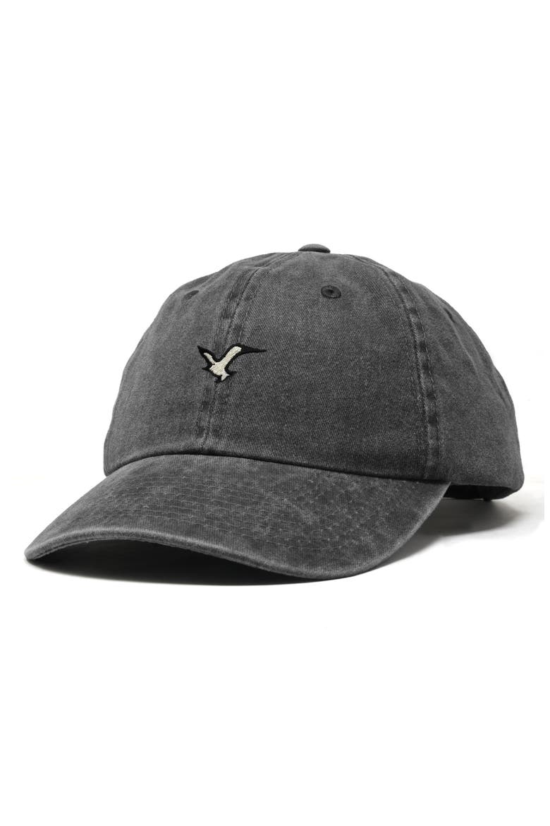 Seagull Dad Hat, Alternate, color, Washed Black