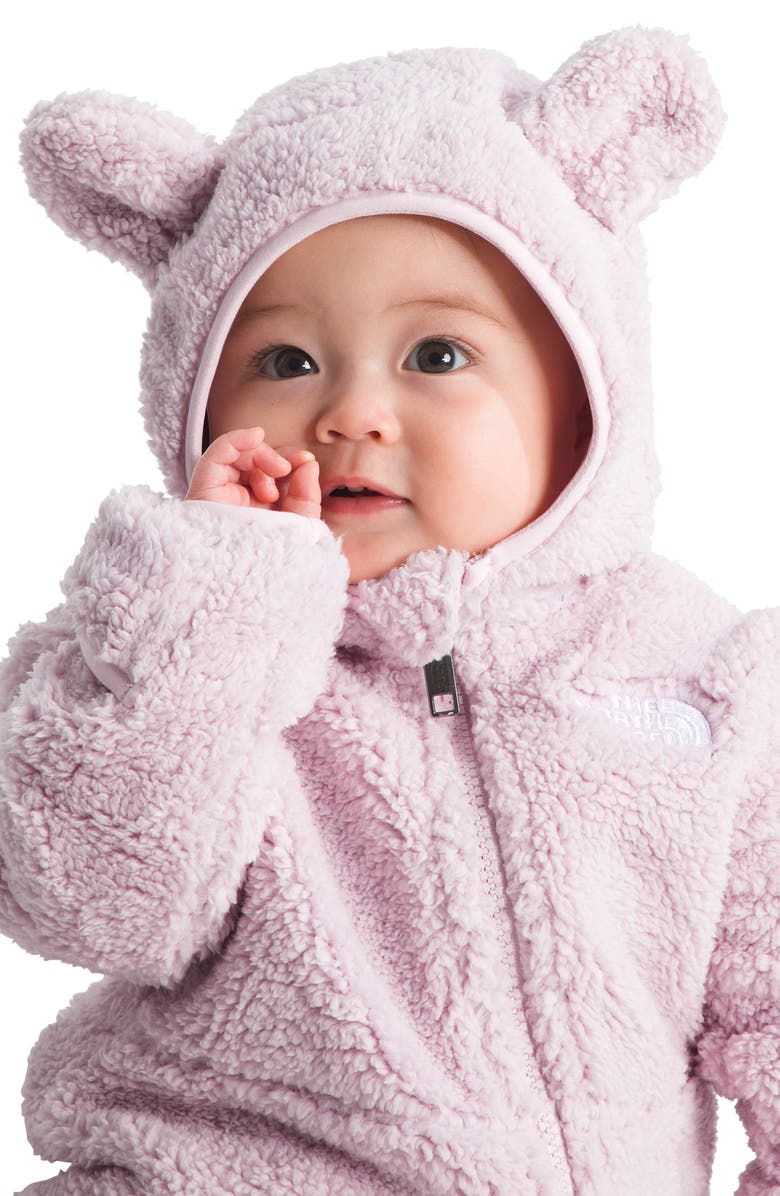 The North Face Campshire Recycled Polyester Fleece Bunting, Alternate, color, Pale Blossom