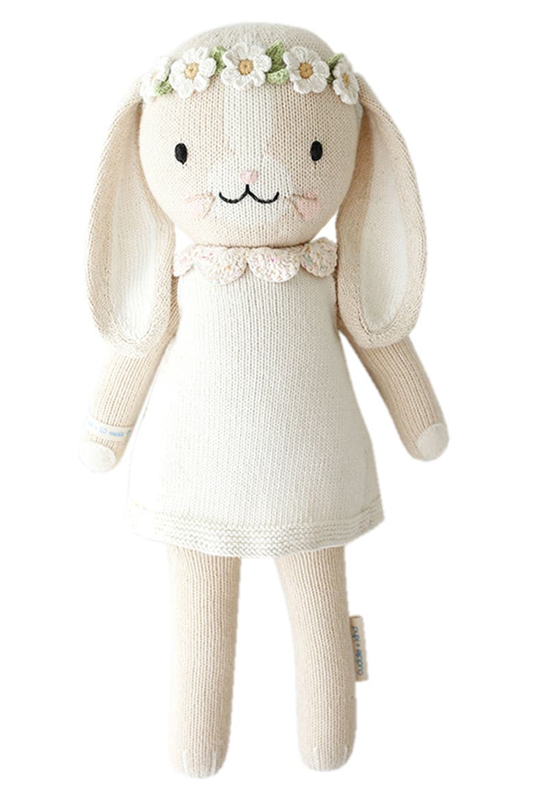 Hannah the Bunny Stuffed Animal, Main, color, CREAM