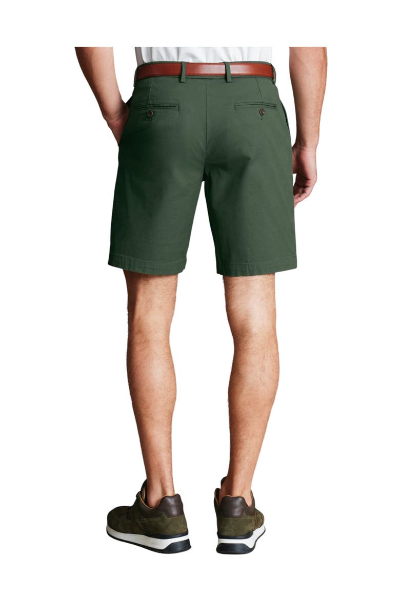 Charles Tyrwhitt Cotton Shorts, Alternate, color, Green