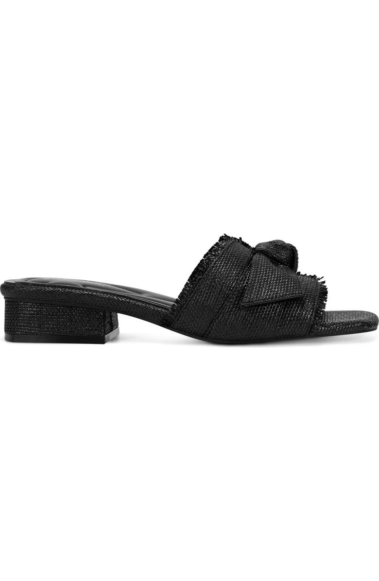 Easy Spirit Knotted Slide Sandal - Multiple Widths Available, Alternate, color, Black