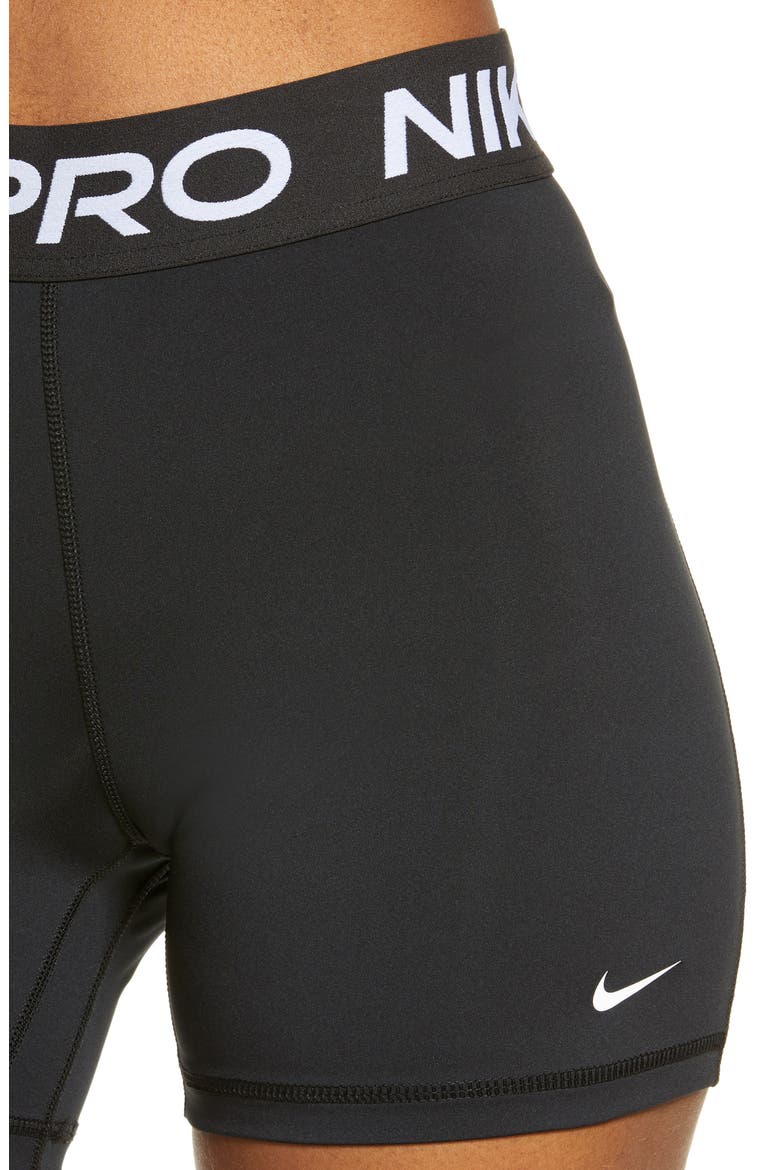 Pro 365 Performance Shorts, Alternate, color, BLACK/ WHITE