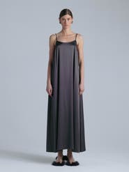 Alas Aphrodite Sleeveless Silk Maxi Dress
