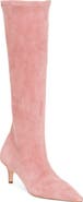 Cinq à Sept Jade Stretch Suede Knee High Boot