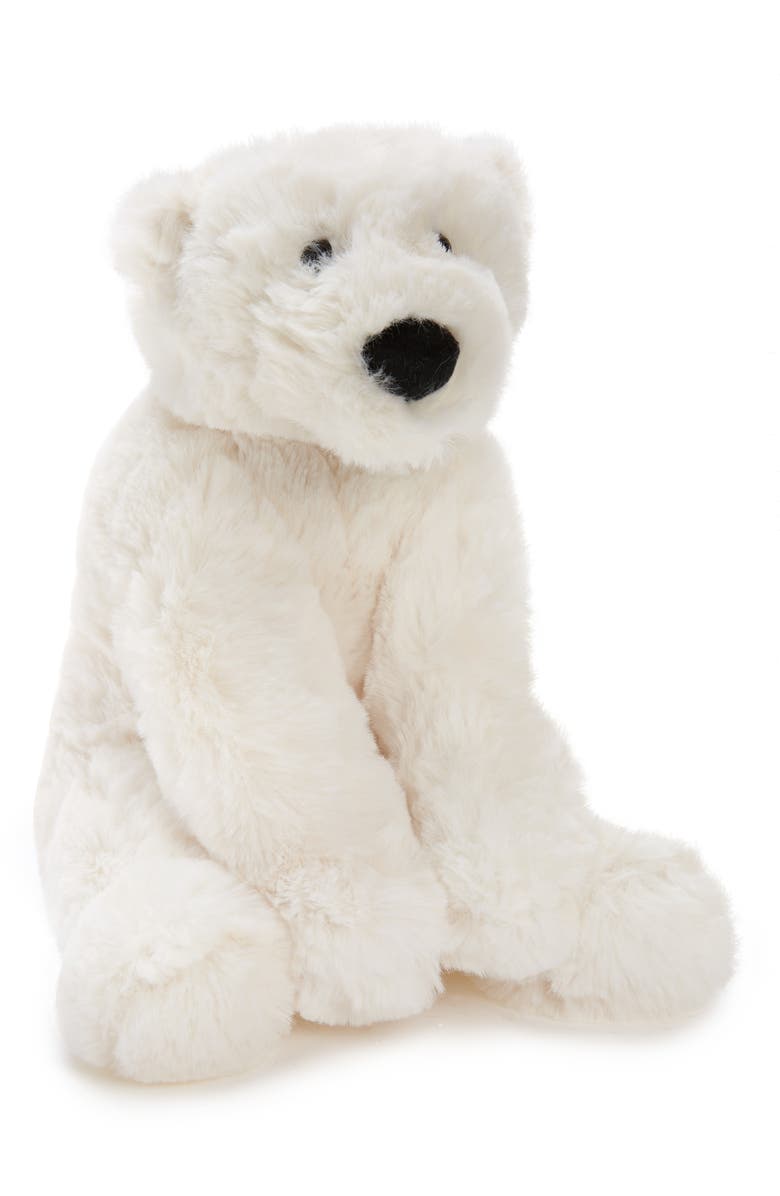 Jellycat Perry Polar Bear Stuffed Animal, Main, color,