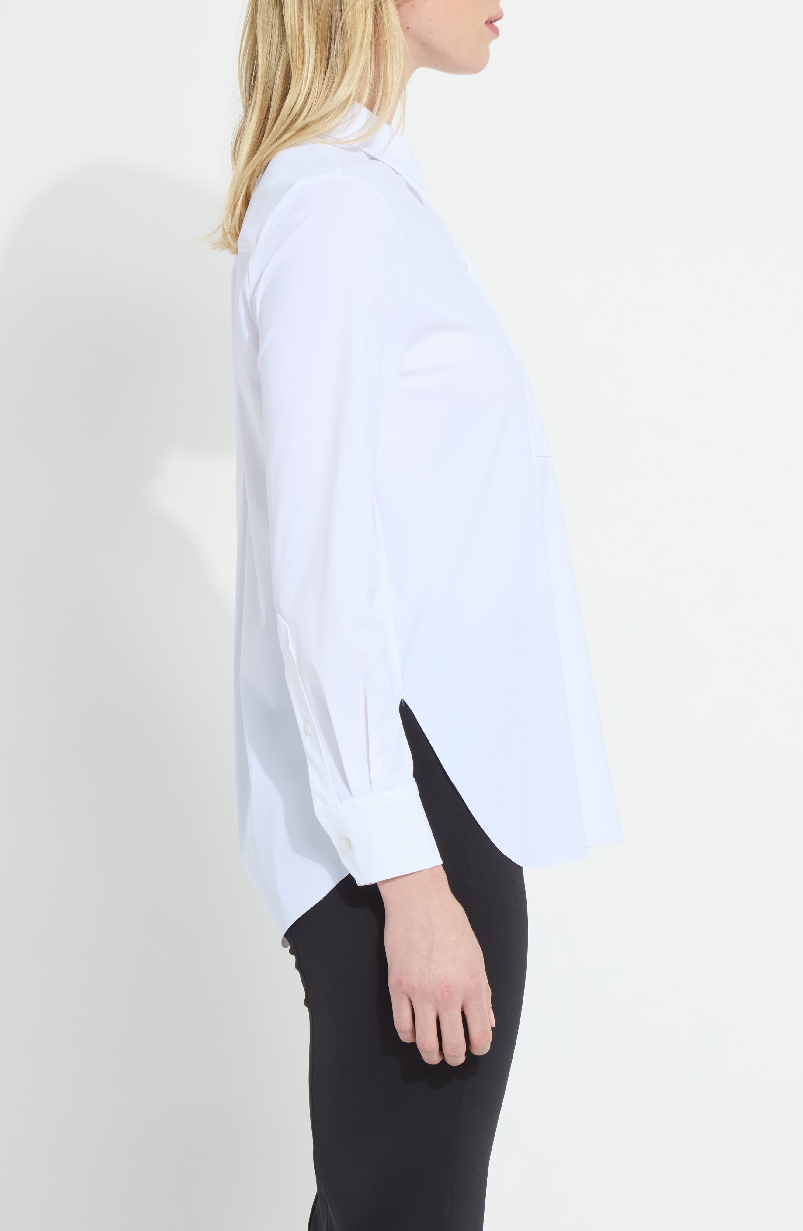 Lysse Schiffer 2.0 Microfiber Button Down Shirt (Women) | Nordstrom