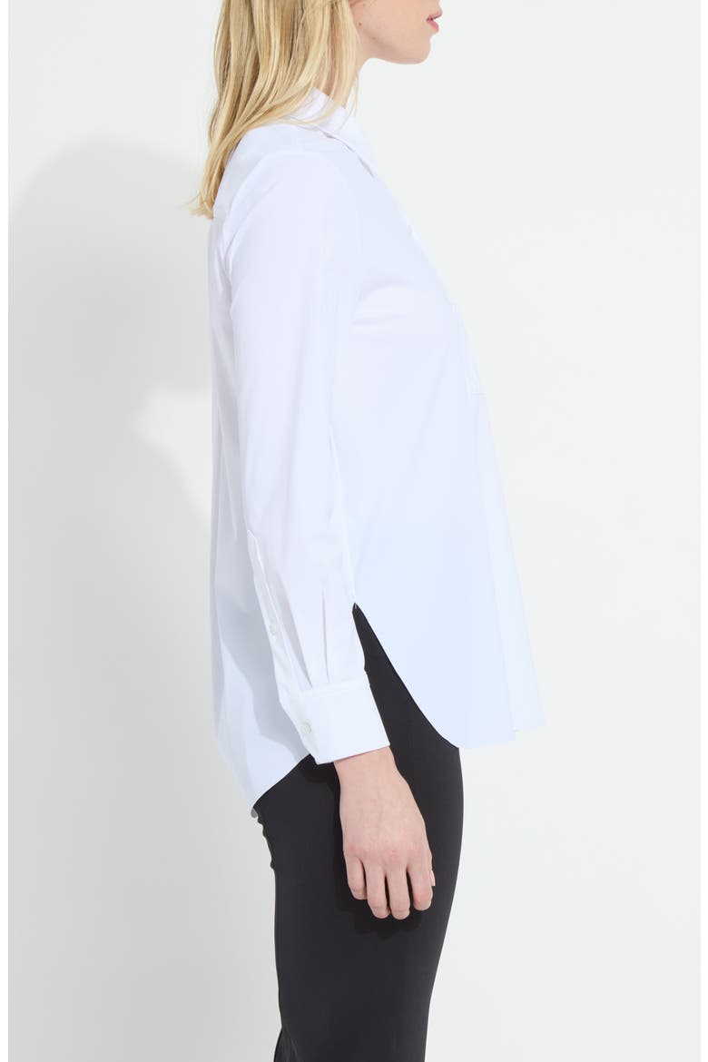 Schiffer 2.0 Microfiber Button Down Shirt, Alternate, color, WHITE