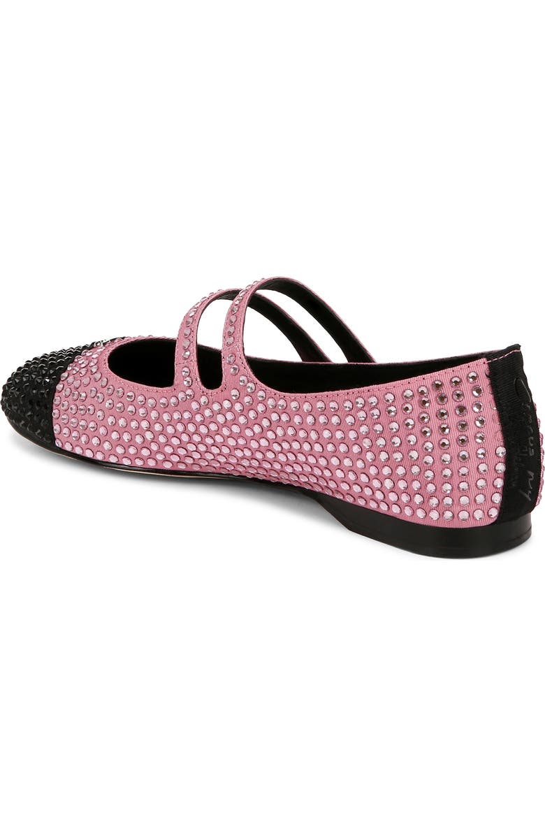 Circus NY by Sam Edelman Zoey Cap Toe Mary Jane Flat, Alternate, color, Pink Confetti / Blac