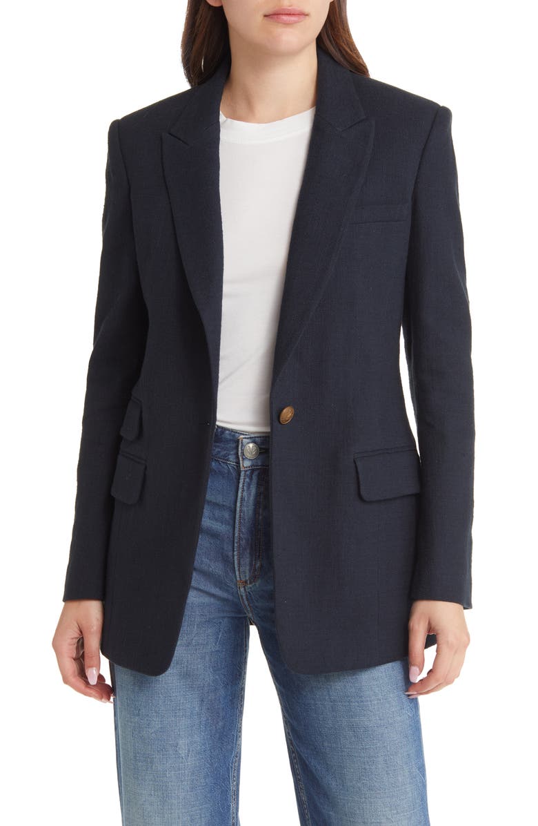 rag & bone Foster Cotton Blend Blazer, Main, color,
