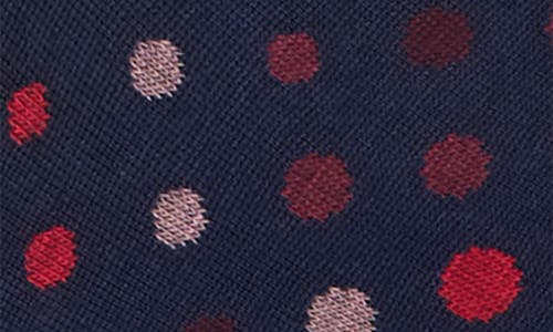 Bugatchi Gradient Dot Mercerized Cotton Blend Dress Socks In Blue