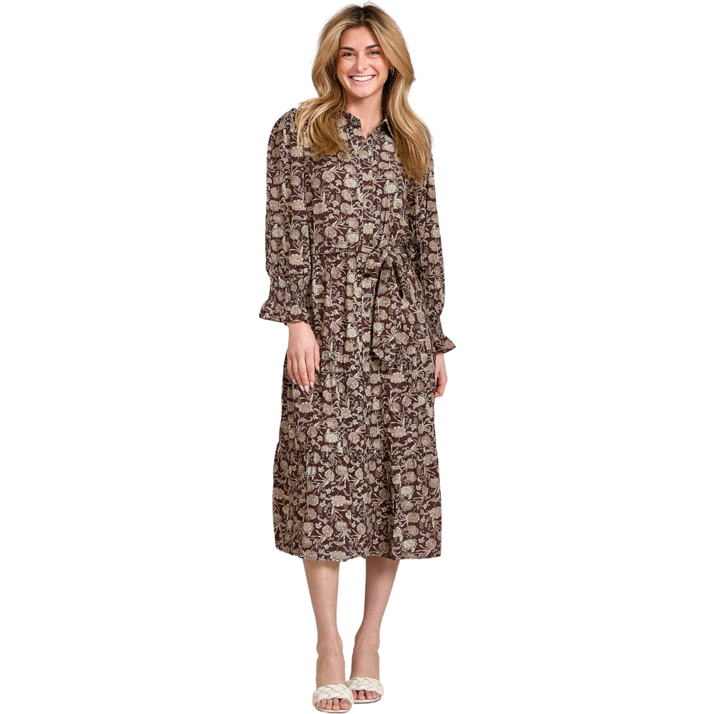 Taylor Tillman Alice Dress in Cocoa Garden  product