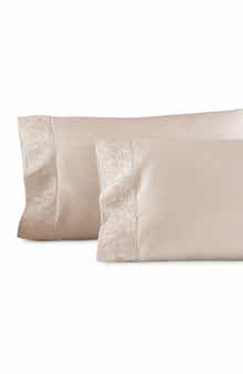 Pure Parima Egyptian Cotton Sateen Embroidered Ariane Pillowcase Set