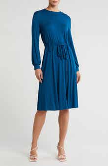 GO COUTURE Long Sleeve A-Line Dress