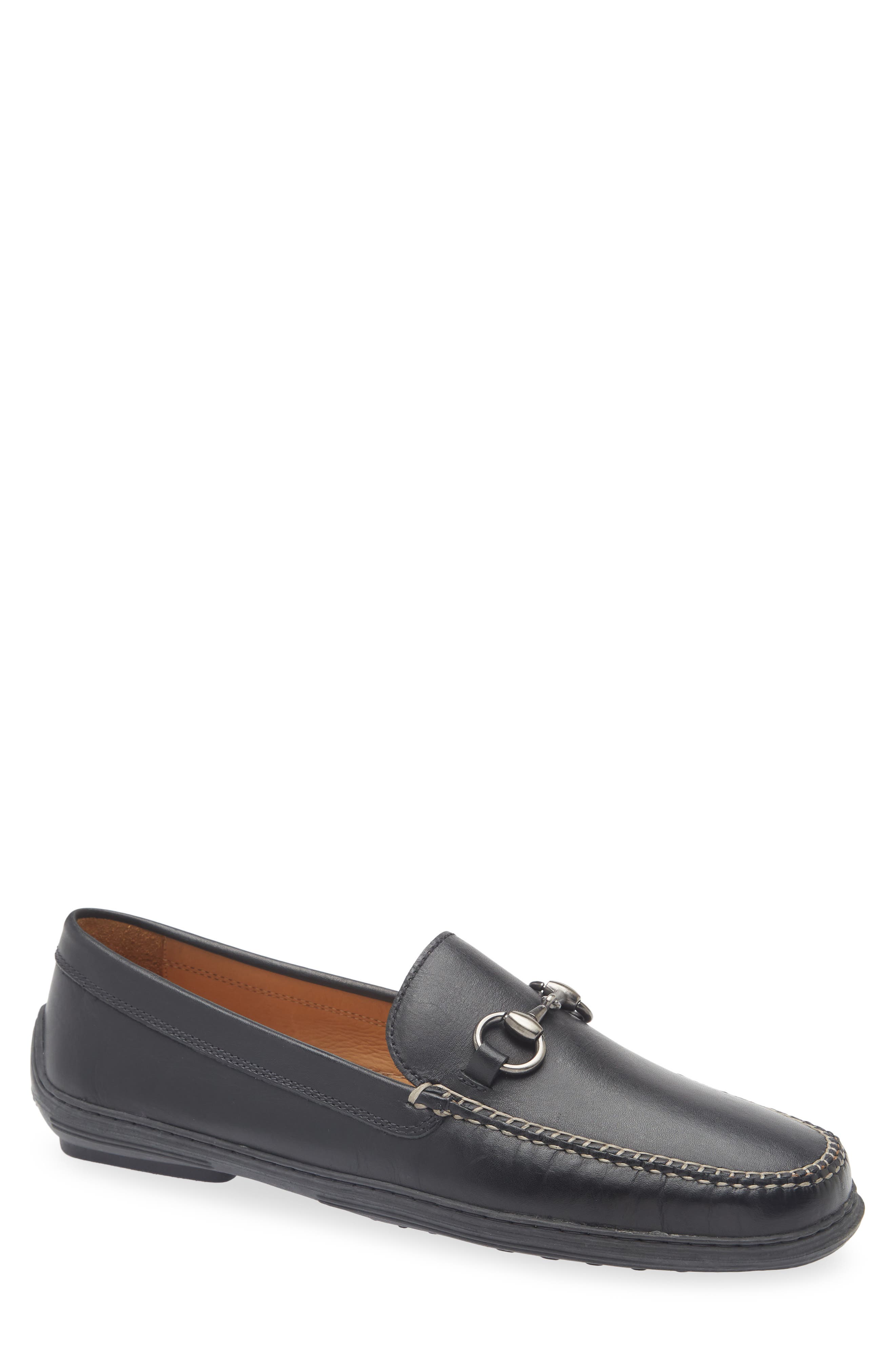 Peter Millar Keily Bit Driving Loafer, Main, color, Black