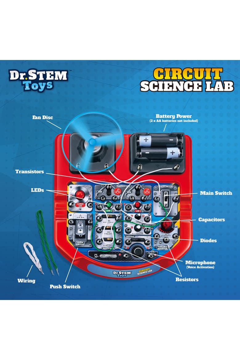 Circuit Science Lab Kit, Alternate, color, Multicolored