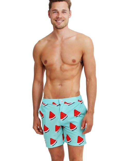 Mosmann Australia Swim Shorts In Blue