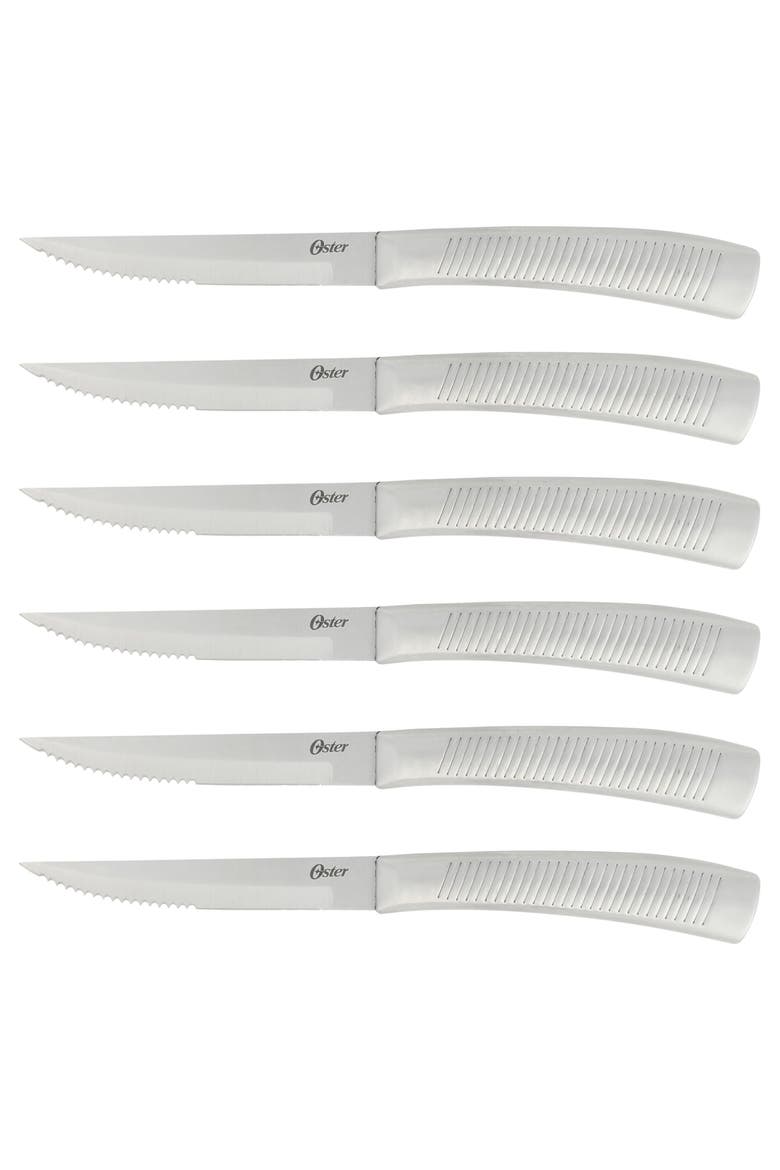 16 Piece Stainless Steel Kitchen Knife Block Set Silver, Alternate, color, Silver