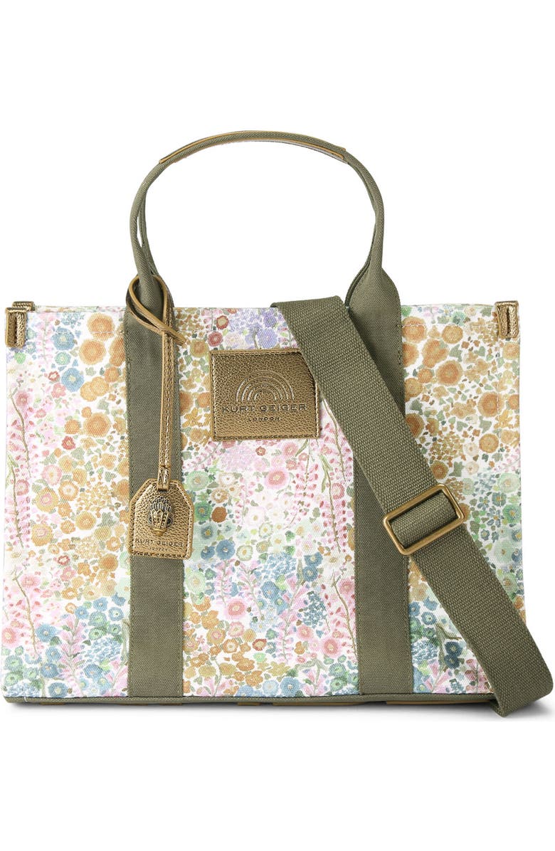 Kurt Geiger London Floral Couture Southbank Tote, Main, color,