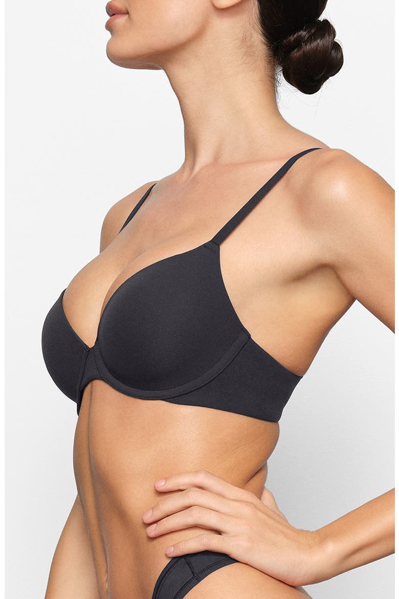 Fits Everybody T-Shirt Bra, Alternate, color, ONYX