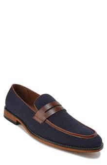 Gino Vitale Moc Toe Penny Slip-On Loafer