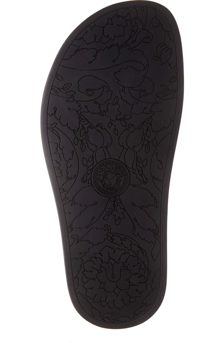 Versace Barocco Medusa Pool Slide Sandal, Alternate, color,