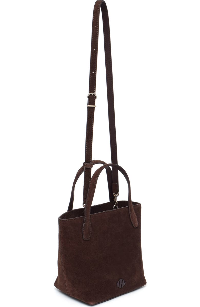 New Amsterdam Leatherworks Asher Tote Leather Crossbody Bag, Alternate, color, Espresso