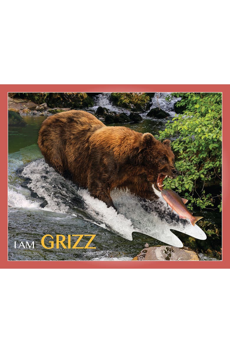 Madd Capp I Am Grizz 300 Piece Animal Shaped Puzzle, Fun Fact Booklet, Alternate, color, Multicolored