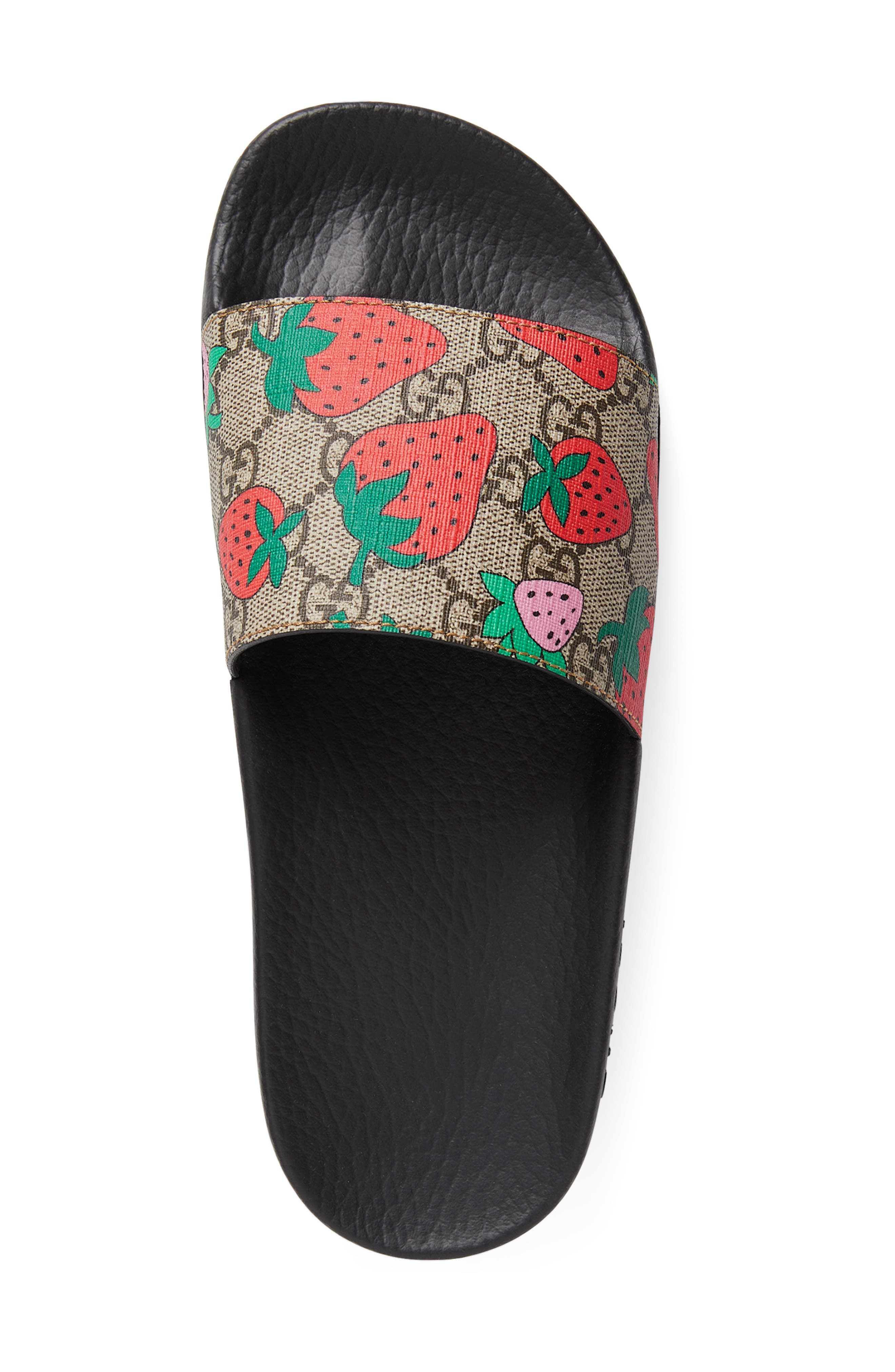 Pursuit Slide Sandal, Alternate, color, STRAWBERRY