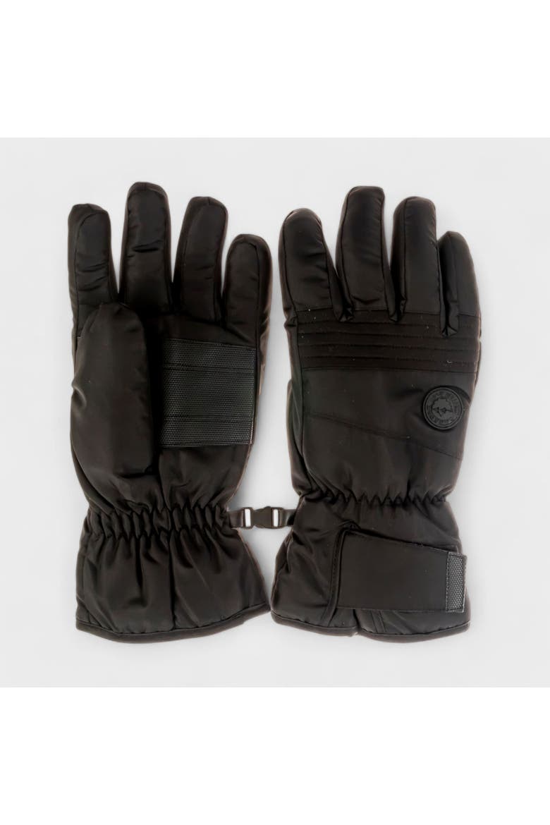Men's Waterproof Insulated Winter Gloves, Alternate, color, Black