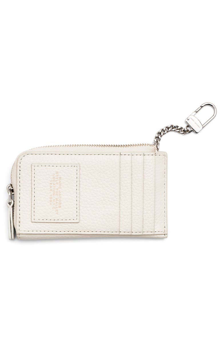 Marc Jacobs The Top Zip Multi Leather Wallet, Alternate, color, Cotton