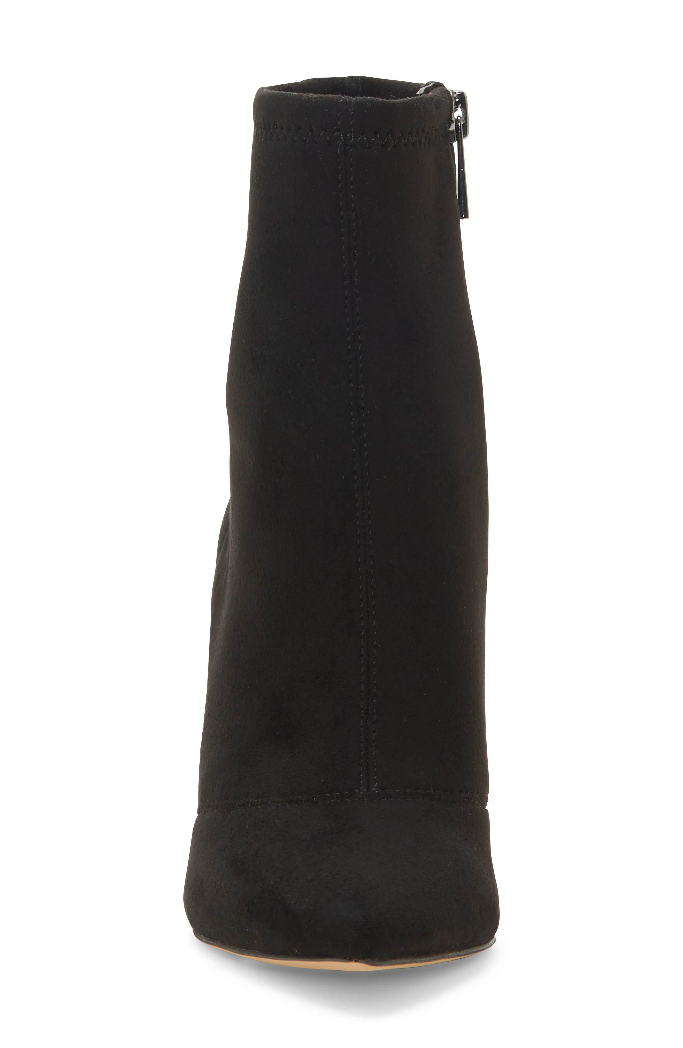 Lailra Pointed Toe Stiletto Boot, Alternate, color, BLACK SUEDE