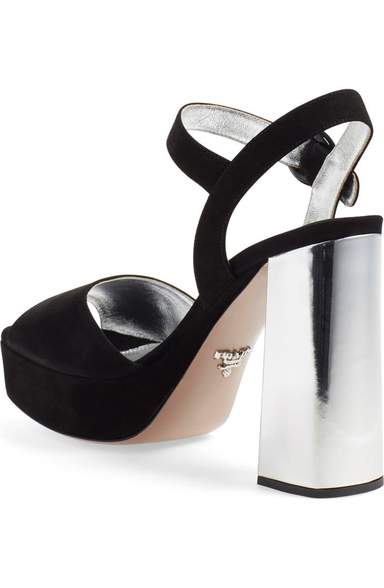 Prada Sling Sandal, Alternate, color,