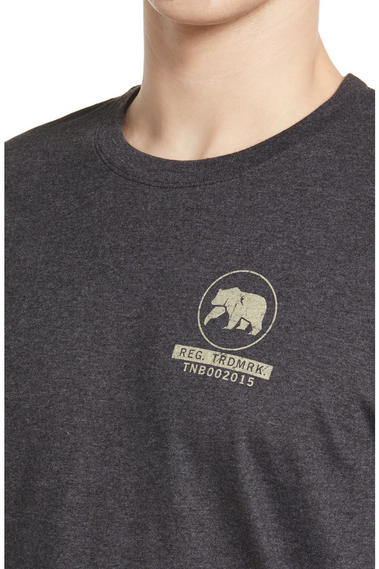 Registered Trademark Long Sleeve Graphic Tee, Alternate, color, CHARCOAL